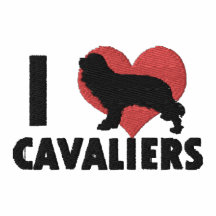 I Love Cavaliers Embroidered Shirt (Long Sleeve)