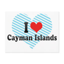 I Love Cayman Islands Postcards