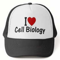 I Love Cell Biology Trucker Hat