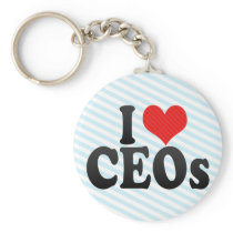 I Love CEOS Keychains