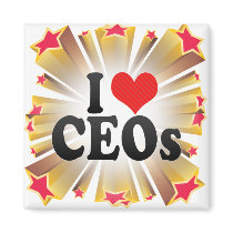 I Love CEOS Refrigerator Magnets