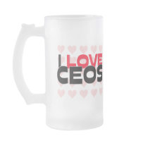 I LOVE CEOS MUG