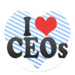I Love CEOS Sticker