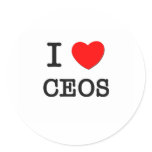 I Love Ceos stickers
