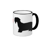 I Love Cesky Terriers Coffee Mugs
