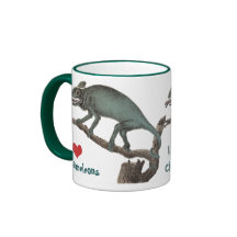 I Love Chameleons! Herpetologist's Coffee Mug!
