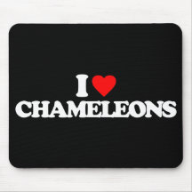 I LOVE CHAMELEONS MOUSEPADS