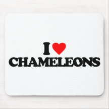 I LOVE CHAMELEONS MOUSEPADS