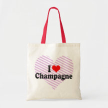 I Love Champagne Bag