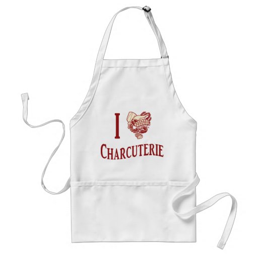 I Love Charcuterie Apron