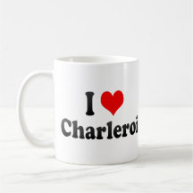 I Love Charleroi, Belgium Coffee Mug
