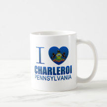 I Love Charleroi, PA Mug