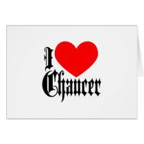 I Love Chaucer Cards