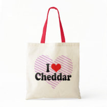 I Love Cheddar Canvas Bag