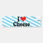 I Love Cheese Bumper Stickers