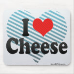 I Love Cheese Mousepads