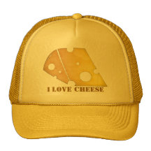 I LOVE CHEESE Trucker Hat