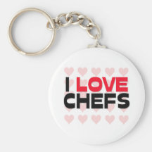 I LOVE CHEFS KEY CHAINS