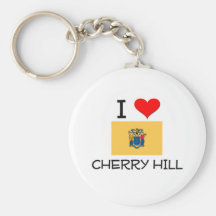 I Love Cherry Hill New Jersey Key Chain