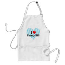 I Love Cherry Hill, United States Aprons