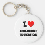 I love Childcare Education Keychains