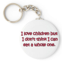 I Love Children Keychains