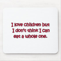I Love Children Mouse Mat