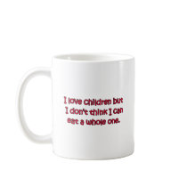 I Love Children Mug