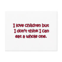 I Love Children Post Cards