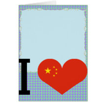 I love china greeting cards
