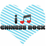 I Love Chinese Rock Cut Outs