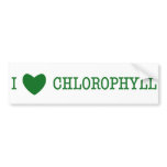 I Love Chlorophyll Bumper Stickers
