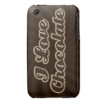 I Love Chocolate Iphone 3 Case