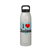 I Love Choloma, Honduras Water Bottle
