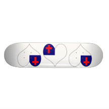 I Love Christian Skateboard Deck