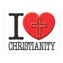 I love Christianity Post Card