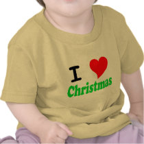 I Love Christmas Infant T-Shirt