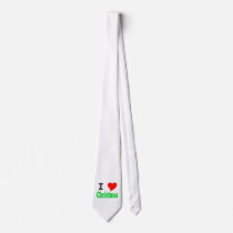 I Love Christmas Tie