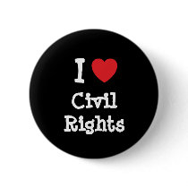 I love Civil Rights heart custom personalized