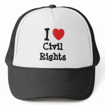 I love Civil Rights heart custom personalized
