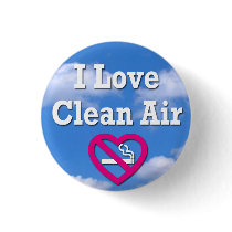 I Love Clean Air ピン
