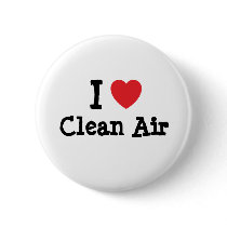 I love Clean Air heart custom personalized