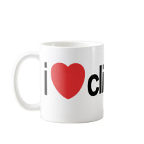 I Love Climbing Coffee Mugs