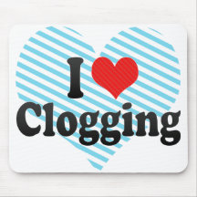 I Love Clogging Mouse Pad