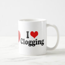 I Love Clogging mugs