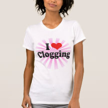 I Love Clogging Tshirt
