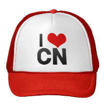 I Love CN Mesh Hat