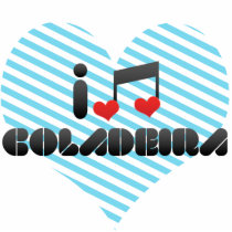 I Love Coladeira Cut Out
