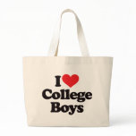 I Love College Boys bags