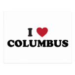 I Love Columbus Ohio Post Card